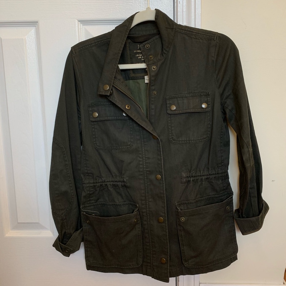 JCREW Barbour style Jacket